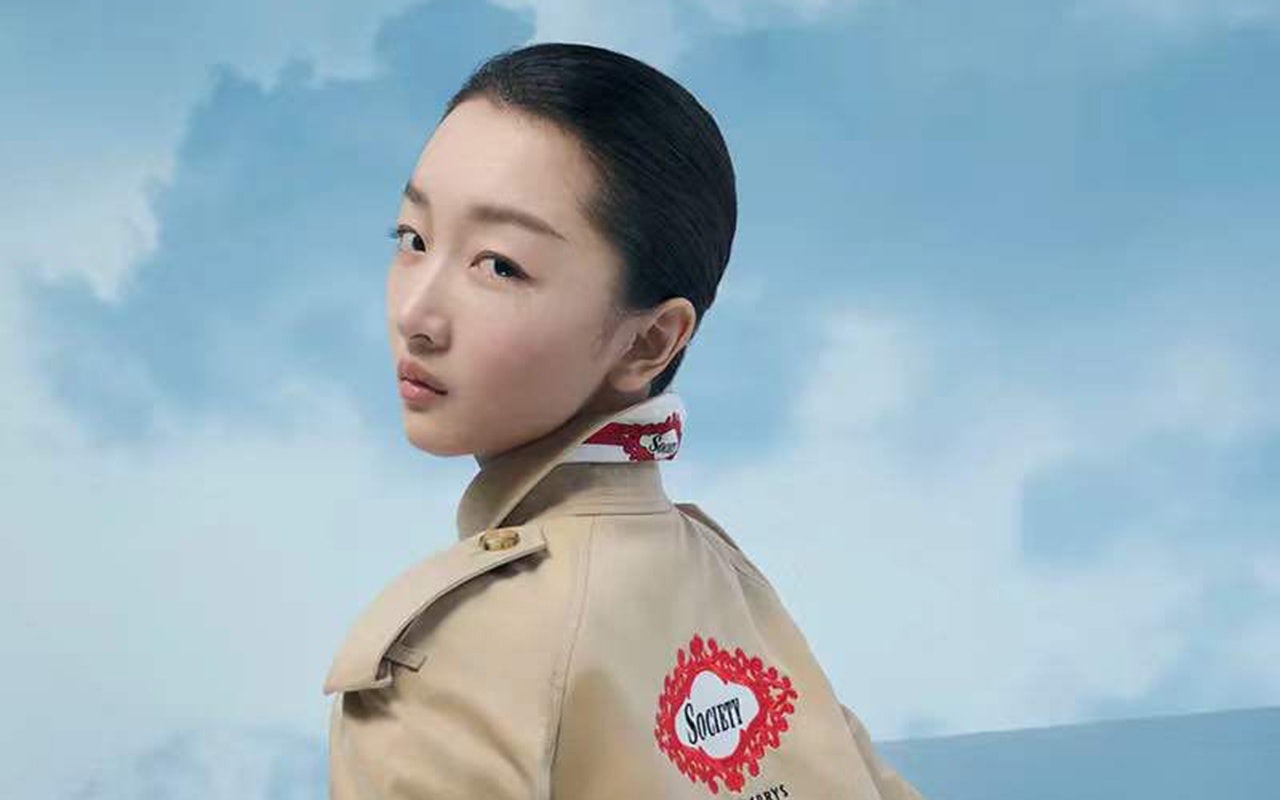 Burberry's localized Trench campaign, featuring its brand ambassador, Zhou Dongyu, has boded well with the local consumers.  Photo: Burberry's WeChat