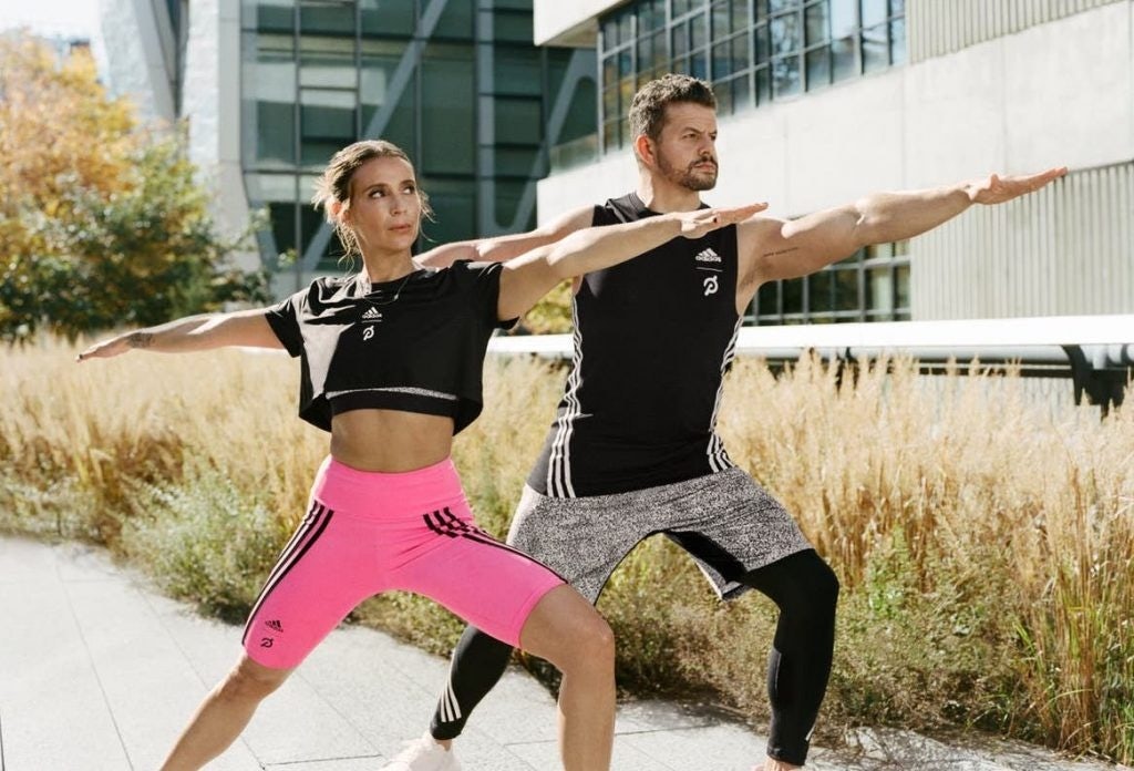 Peloton’s collaboration with Adidas was designed with input from celebrity fitness instructors. Photo: Courtesy of brands