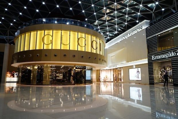 A luxury mall in Hangzhou. (Shutterstock)