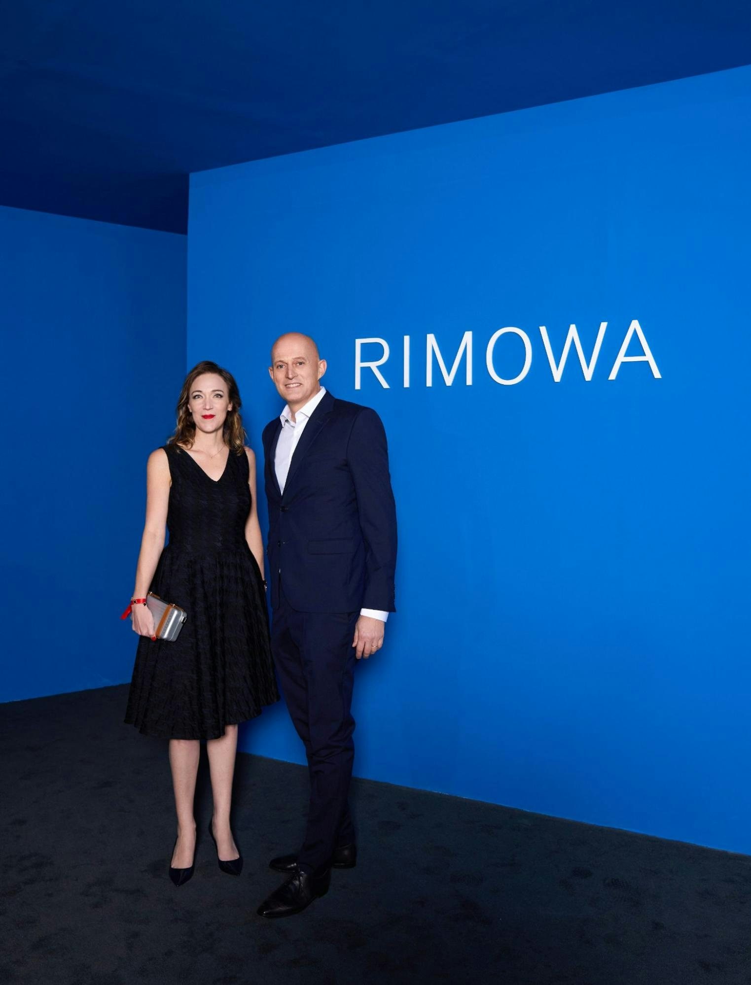 Hugues Bonnet-Masimbert, Rimowa CEO (right) and Emelie De Vitis, Rimowa SVP Marketing and Product (left). Photo: Rimowa
