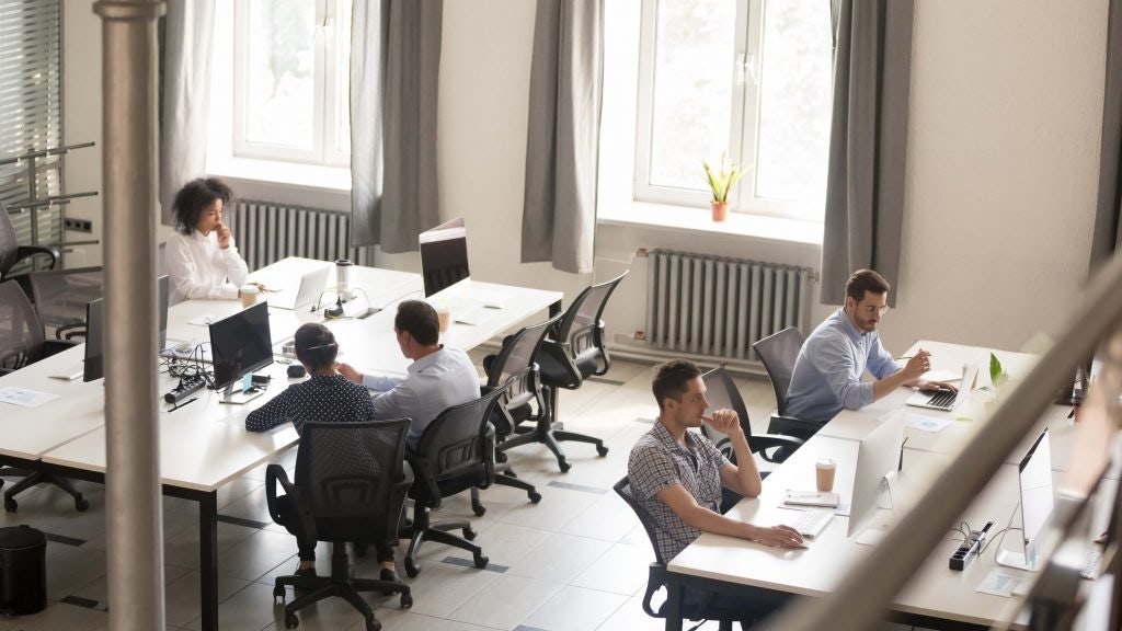 In an era of remote working, the physical workplace still plays a role in facilitating employee engagement. Photo: Shutterstock