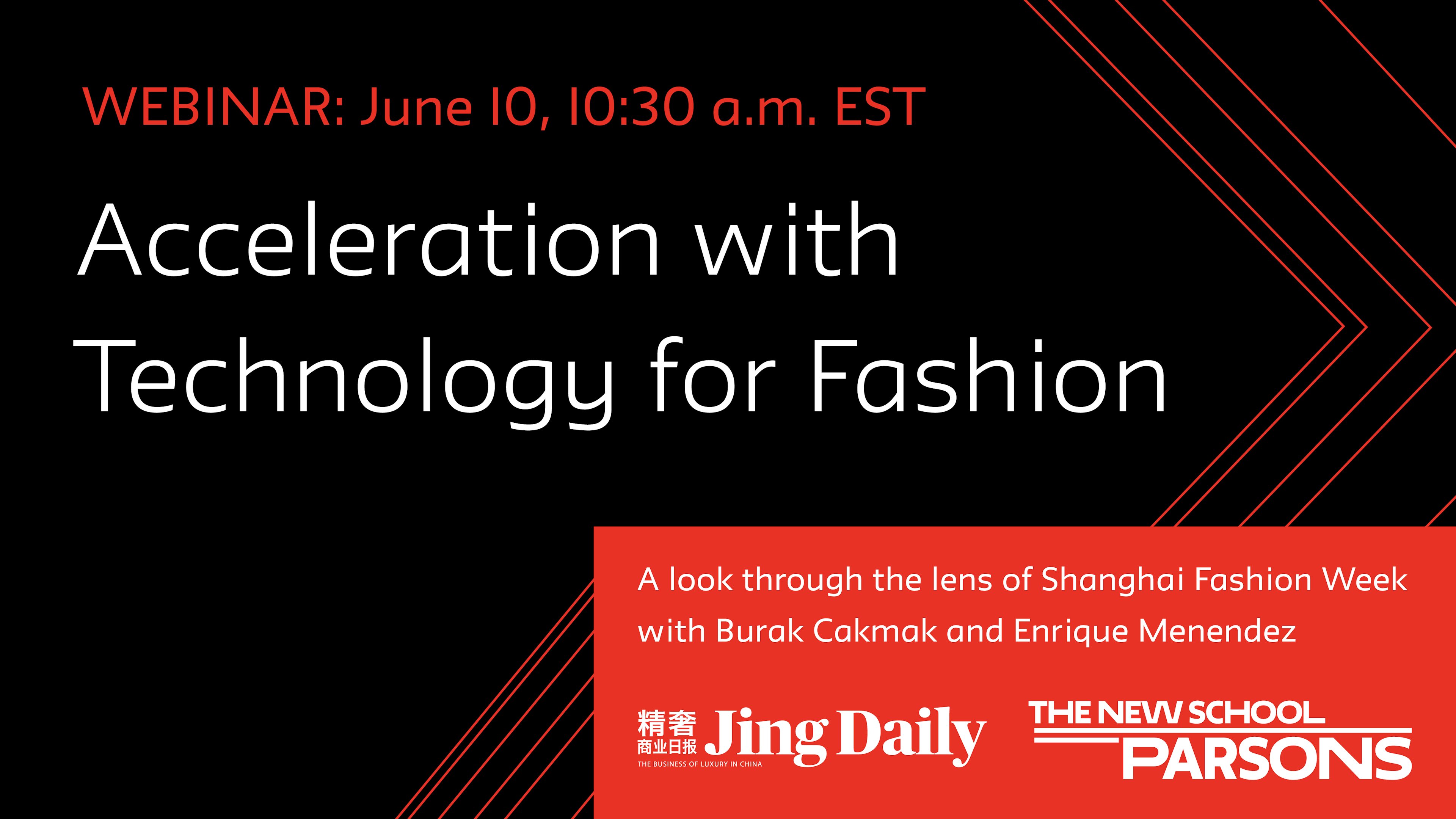 Jing Daily and Parsons School of Fashion hosted a webinar on how the implementation of technology has disrupted the fashion industry since COVID-19. Photo: The School of Fashion at Parsons The New School 