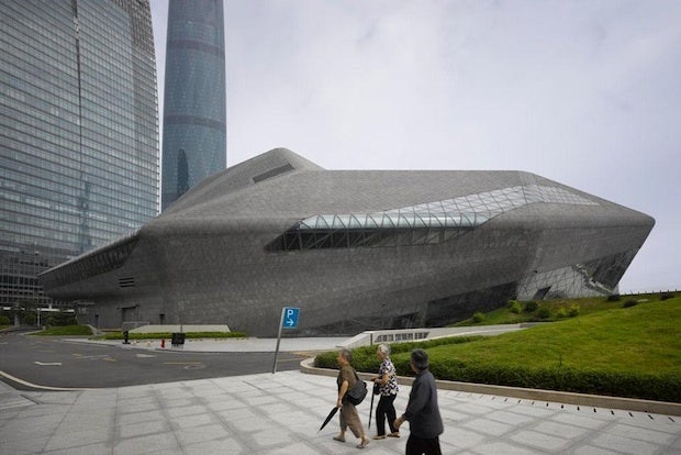 The SSO will work mostly at Guangzhou's Zaha Hadid-designed opera house