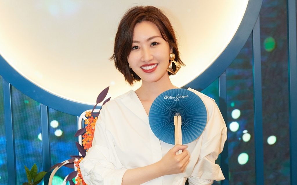 Li at an event for Atelier Cologne in July. Photo: Becky Li