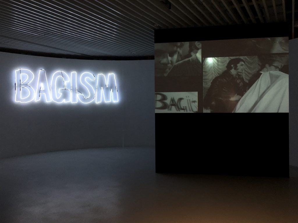The Bagism exhibition at Shanghai's K11 art mall brings visitors to the intersection of fashion, history, and art. (Courtesy Photo)