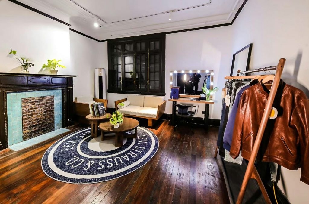 In July 2022, Levi's opened a six-month pop-up in Shanghai to host product launches, workshops and network-based gatherings. Photo: Levi's