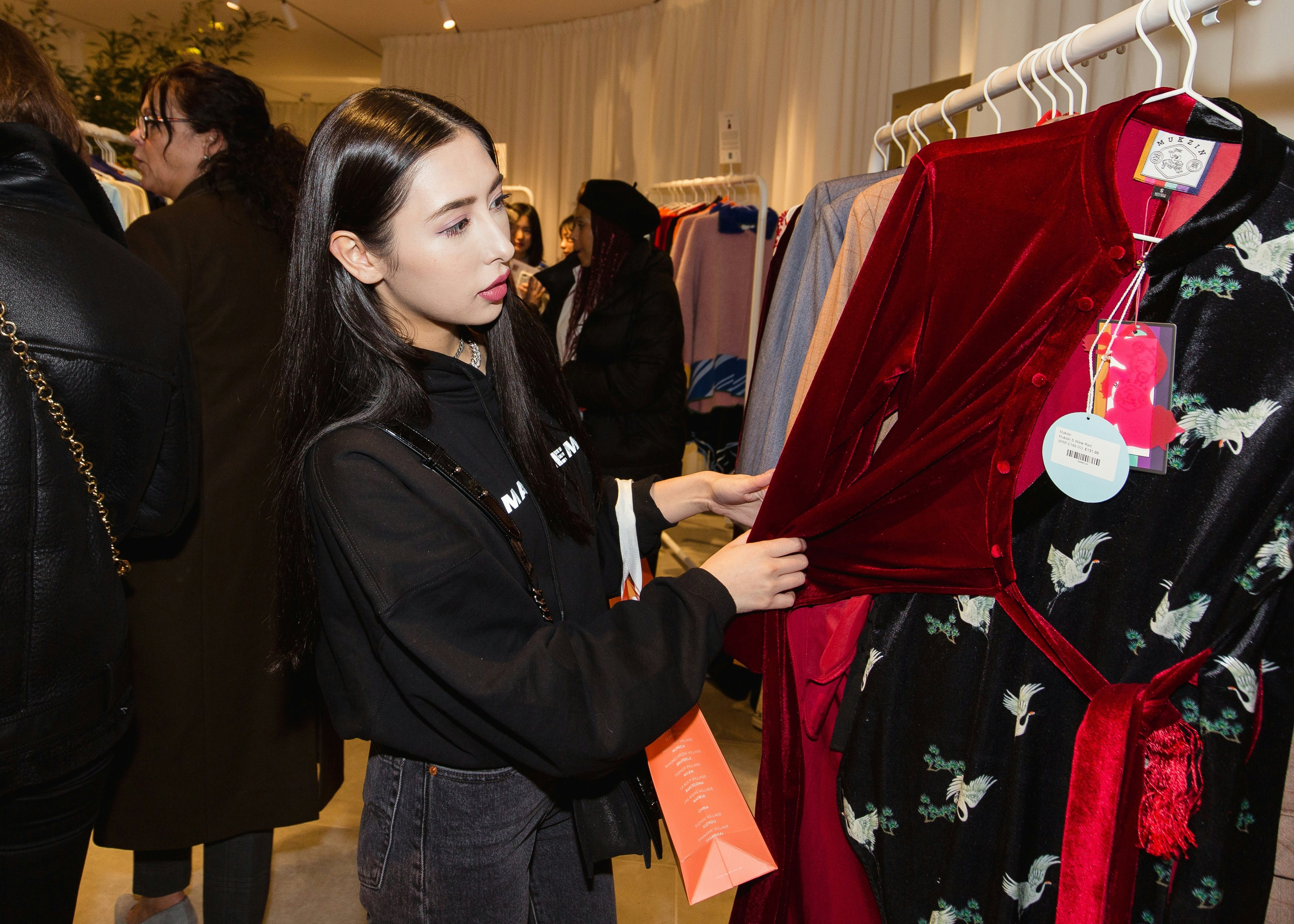 Super influencer Susie Bubble launched her first-ever pop-up boutique at Value Retail’s Bicester Village Shopping Collection. Courtesy image