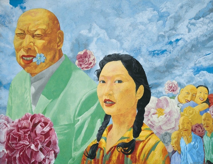 Fang Lijun's “1993 No. 4” sold last month in Hong Kong for US$3.67 million