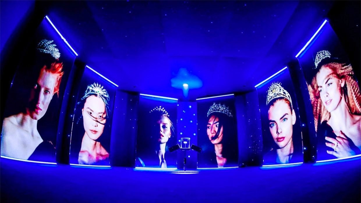 Chaumet's Tiara Dream exhibition in Beijing demonstrated a nimble online-offline strategy to build relationships with local consumers. Image: Courtesy of Chaumet