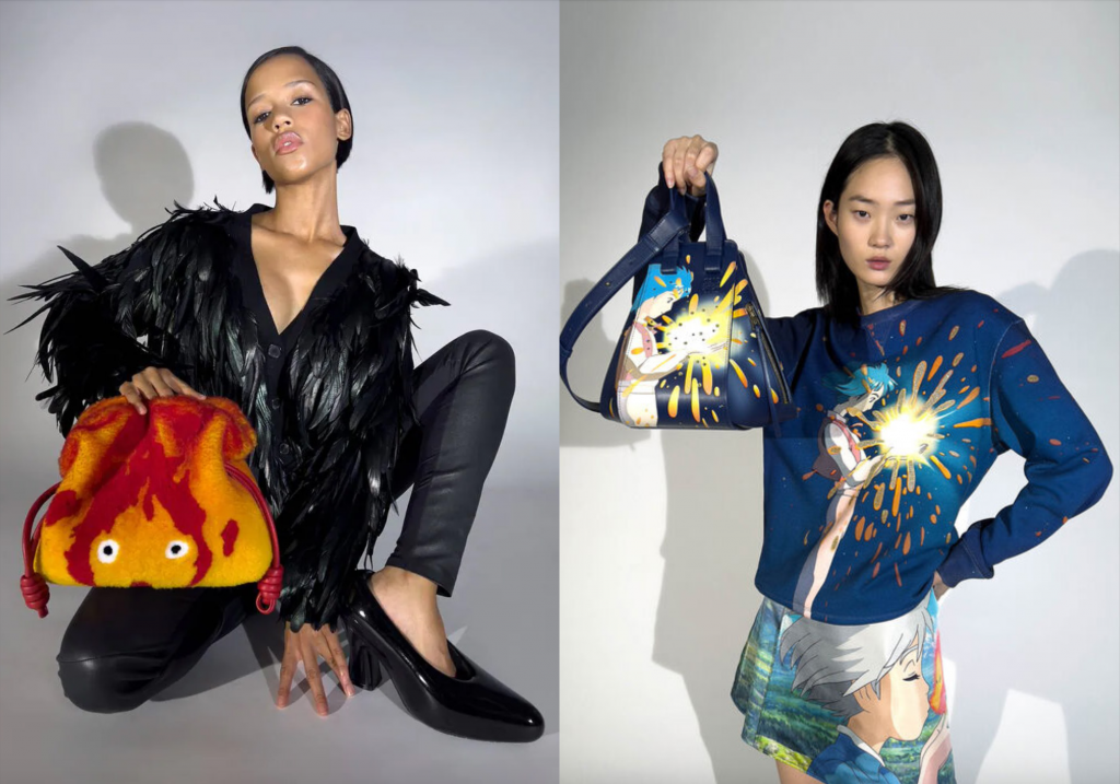 Film merch is big business for fashion brands, with the likes of Loewe joining the trend. Photo: Loewe