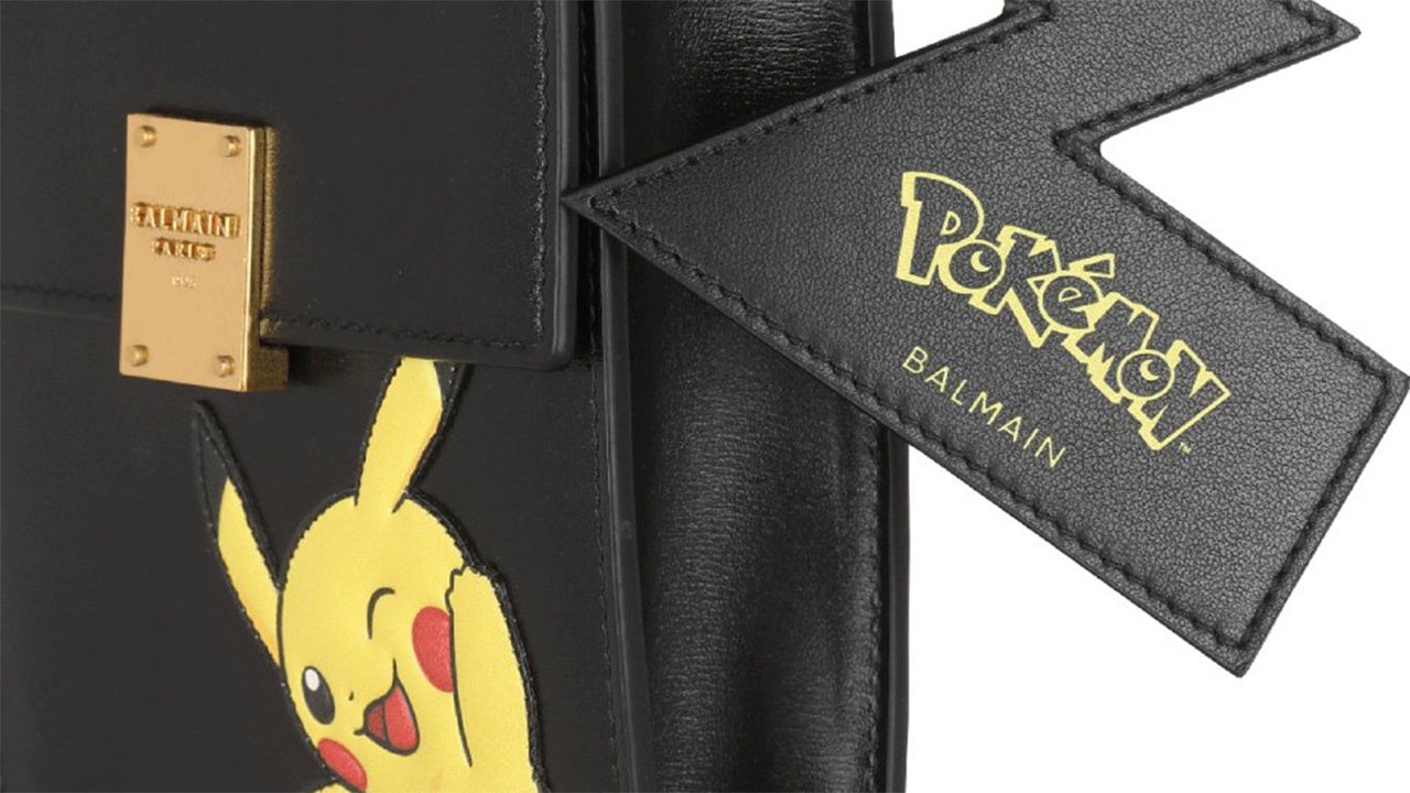 After teaming up with Clarks and Uniqlo, Pikachu is getting the luxury treatment with Balmain. Will nostalgic Chinese consumers turn out for the collection? Photo: Balmain 