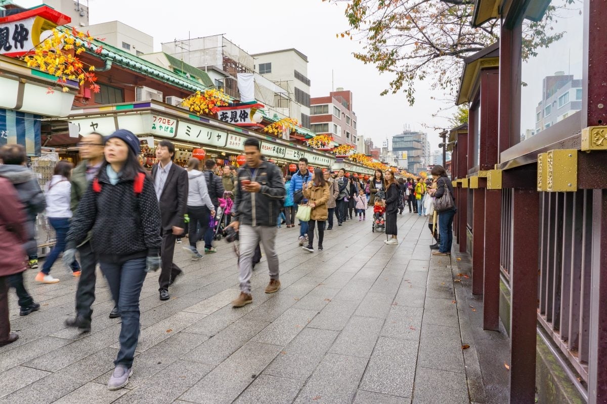 About half of Japan's tourists are Chinese, according to  Vpon’s 2016 APAC Mobile Programmatic Advertising Statistics and Trends Report. (Shutterstock)