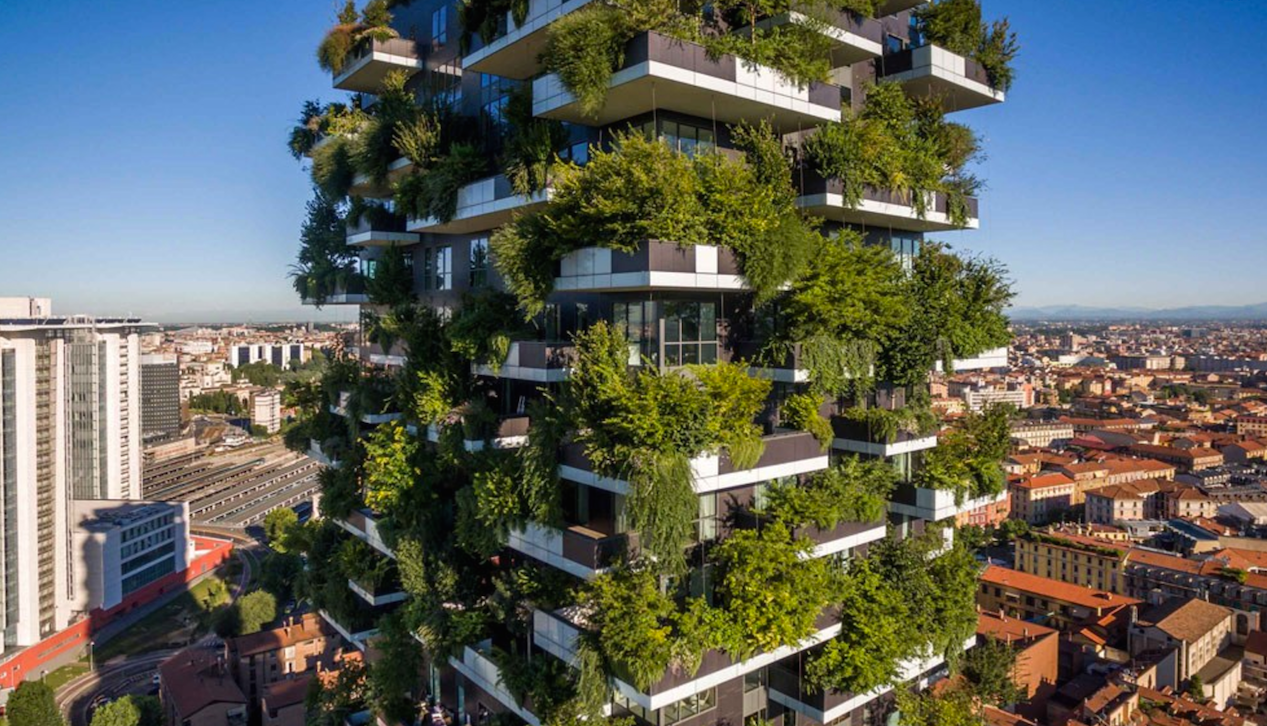 Bosco Verticale in Milan. Screenshot from Italian architecture firm Stefano Boeri Architetti Official website. 