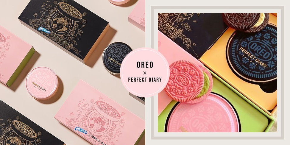 Perfect Dairy x Oreo cushion compacts. Photo: Courtesy of Perfect Dairy