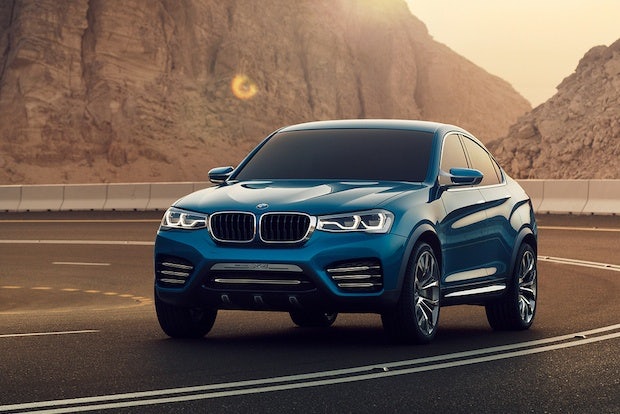 The BMW Concept X4.