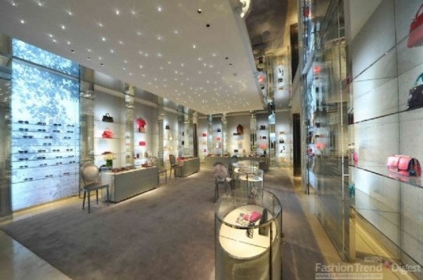 Interior of the new Dior flagship (Photo: Fashion Trend Digest)