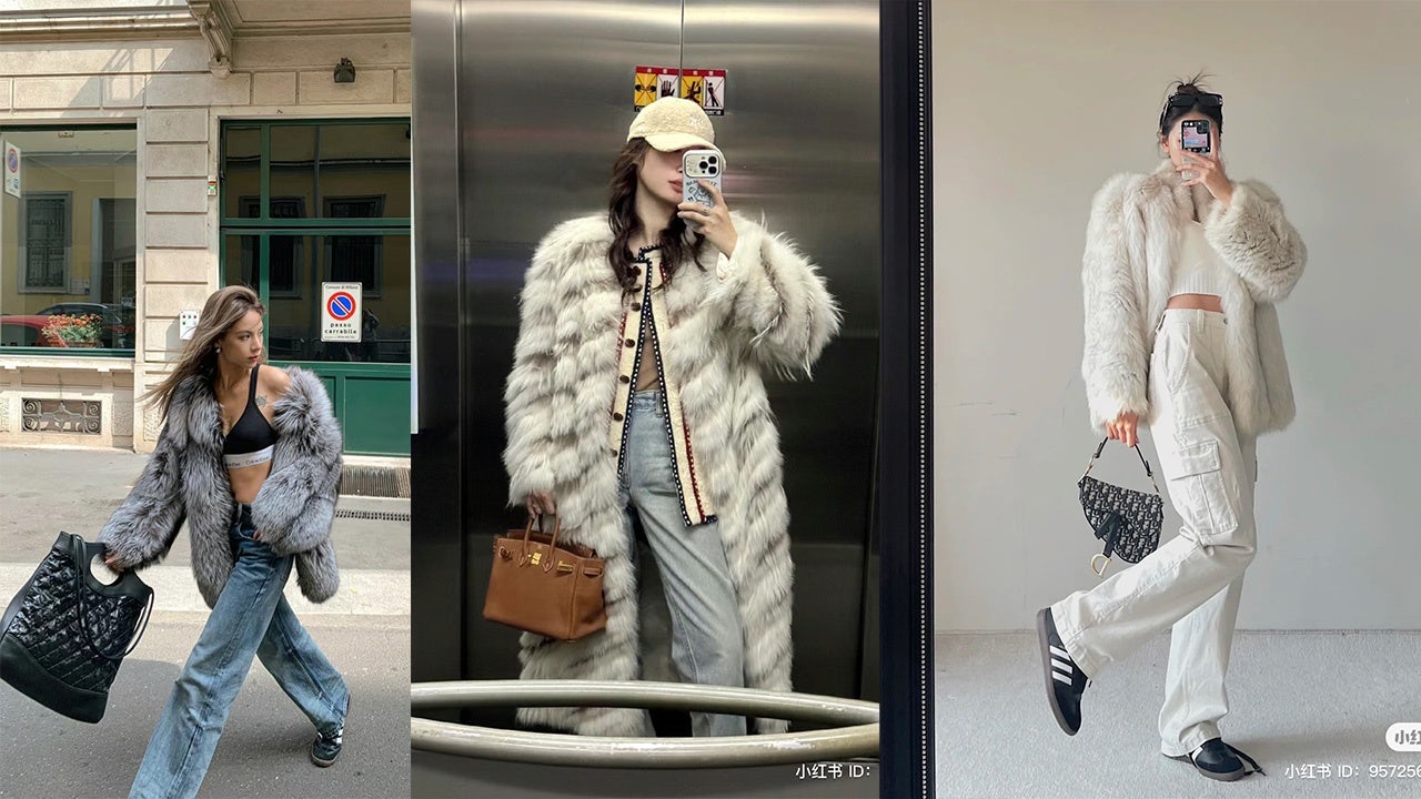 Xiaohongshu users post their favorite fur styles. Photo: Xiaohongshu