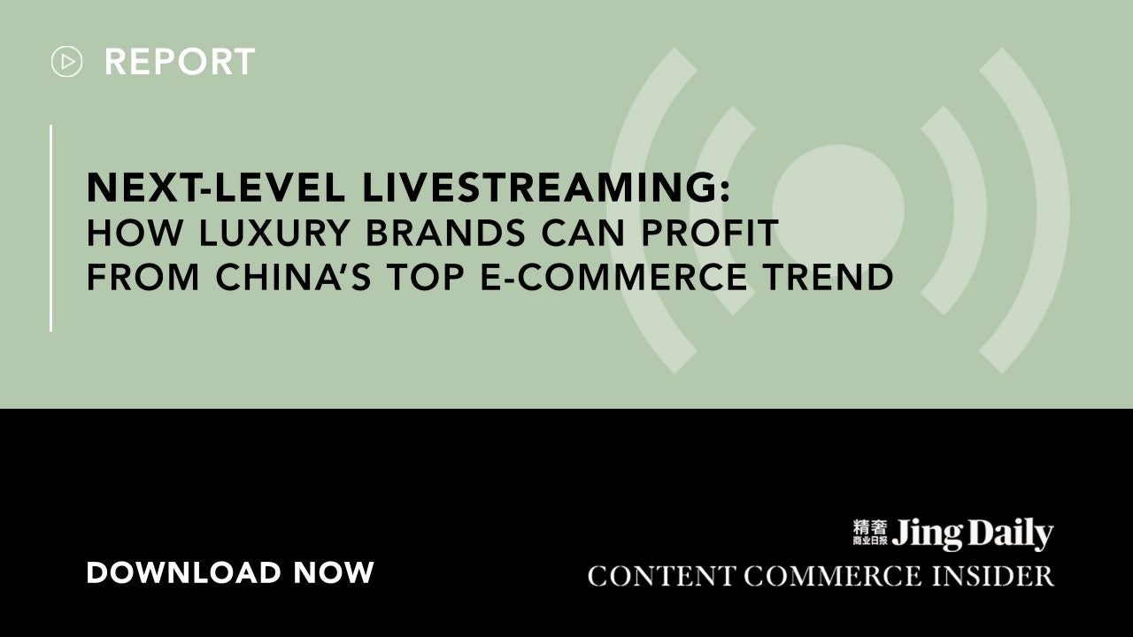 E-commerce livestreaming will continue to play a critical role in luxury brand's China retail strategy. 