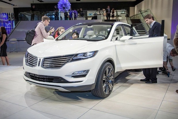 Lincoln: coming soon to China's showrooms. 