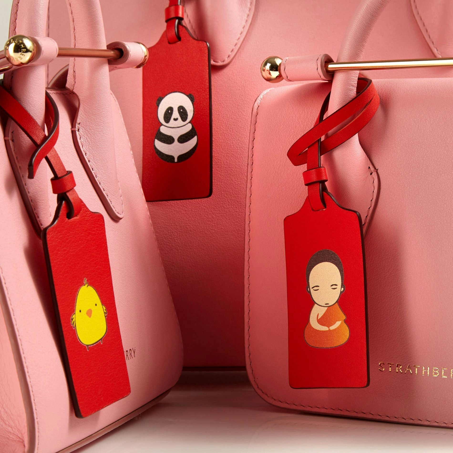 Mr. Bags said he helped Strathberry with each of the illustrations so that they held symbolic connotations for Chinese consumers. (Courtesy Photo)