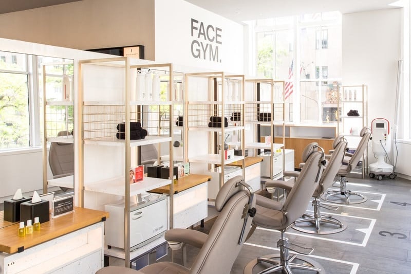 FaceGym at Saks Fifth Avenue New York, Beauty on the 2nd floor. Photo: Justin Bridges/Saks Fifth Avenue