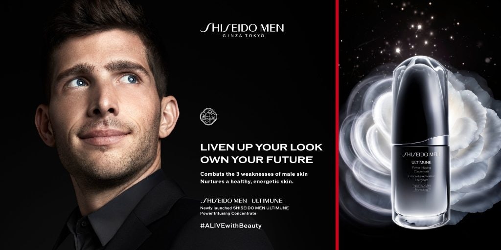 In February, Shiseido Men joined forces with FC Barcelona to release a co-branded content series with the Club and a movie featuring Sergi Roberto. Photo: Shiseido