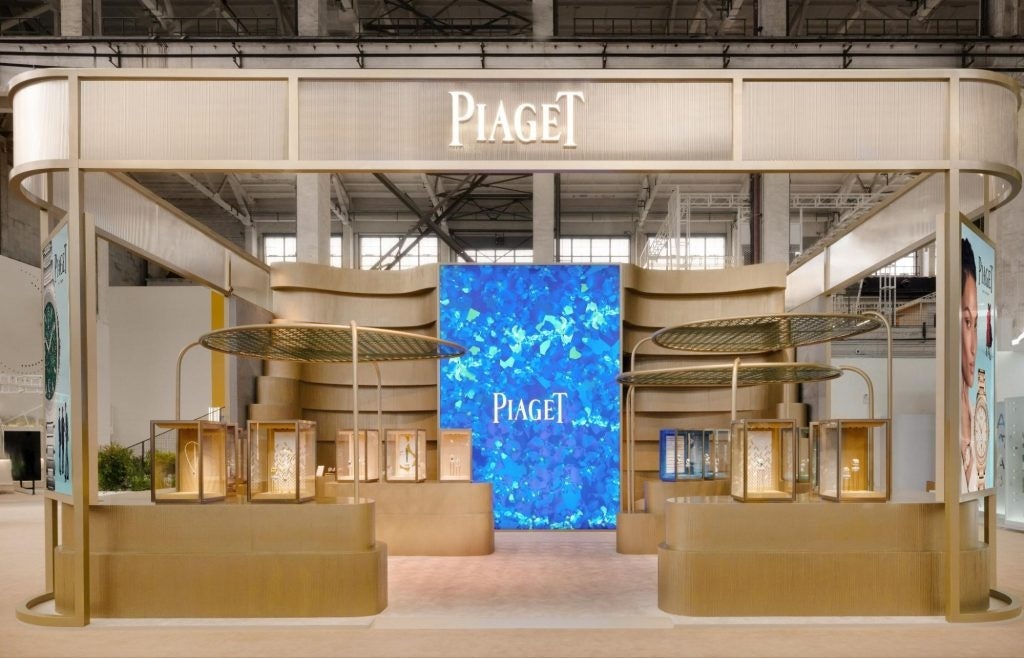 Piaget’s pavilion set the tempo for both extravagance and elegance. The maison launched the Ultimate Concept Watch, an astounding 2mm thin, at the event. Photo: Piaget