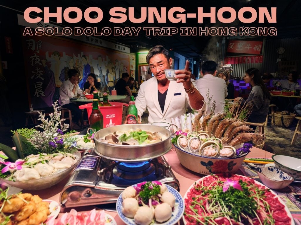The "Hello Hong Kong" campaign features celebrities like Netflix's Physical 100 contestant Choo Sung-Hoon promoting local destinations. Photo: Hong Kong Tourism Board