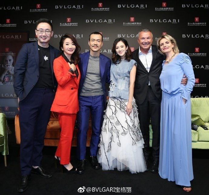 Bvgari CEO appears in the Shanghai film festival