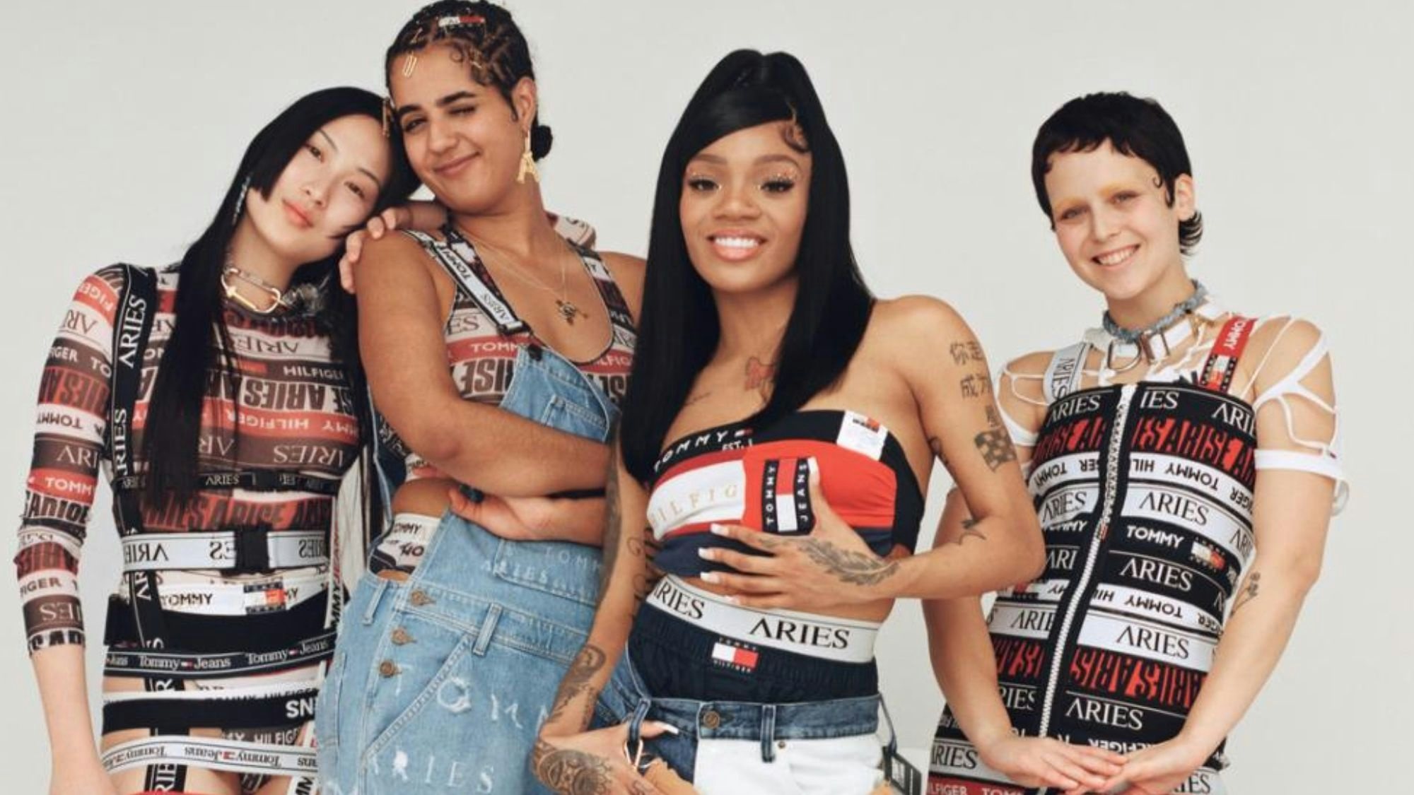 Championing the favorite '90s DIY aesthetic, Tommy Jeans and Aries have launched a winning collaboration. Photo: Tommy Jeans x Aries