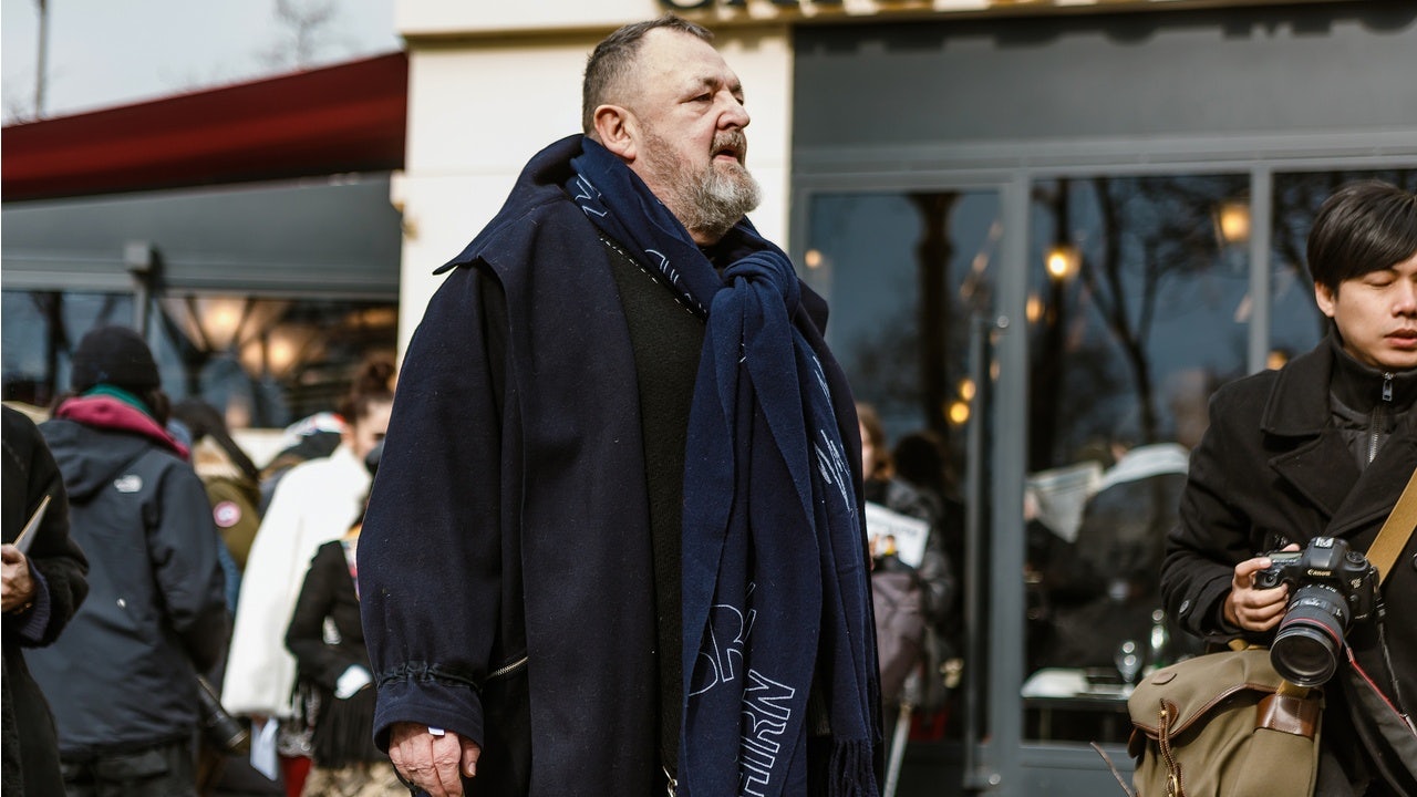 Fashion's favorite DJ, Michel Gaubert, has been caught up in a controversial post, which shows him wearing a paper “Asian face” mask and yelling, “Wuhan girls, wahoo!” Photo: Shutterstock