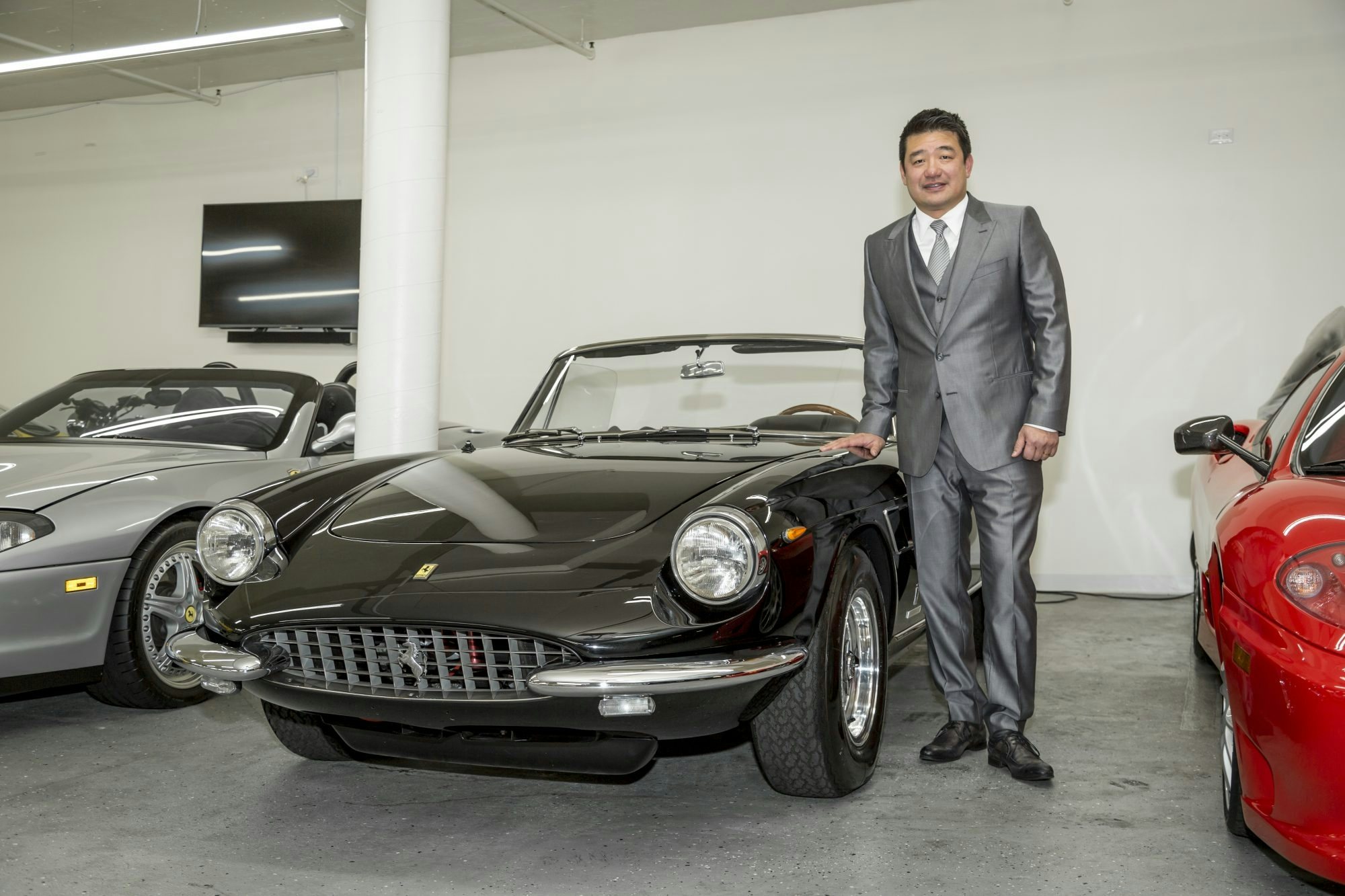 Hing Wa Lee CEO David Lee's hobbies includes collecting cars, including this Ferrari. (Courtesy of Ted7)