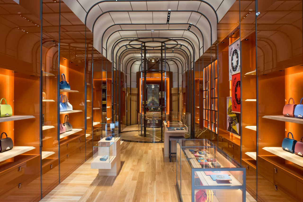 Moynat first flagship store in New York City. 