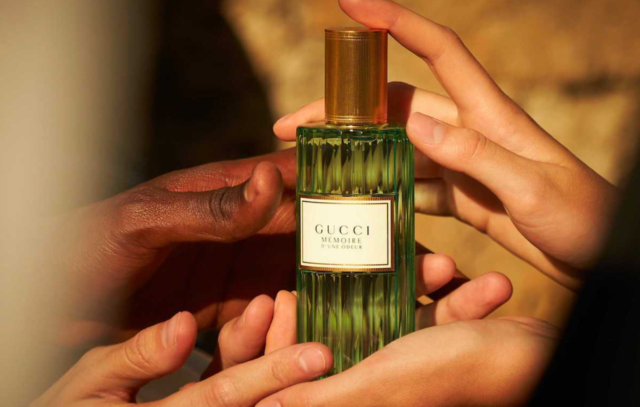 Gucci's unisex fragrance - Mémoire d'Une Odeur. Image: Gucci