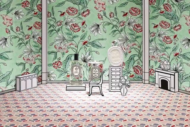 The Parisian brand Diptyque released the "Rosa Mundi" series during Valentine's Day.