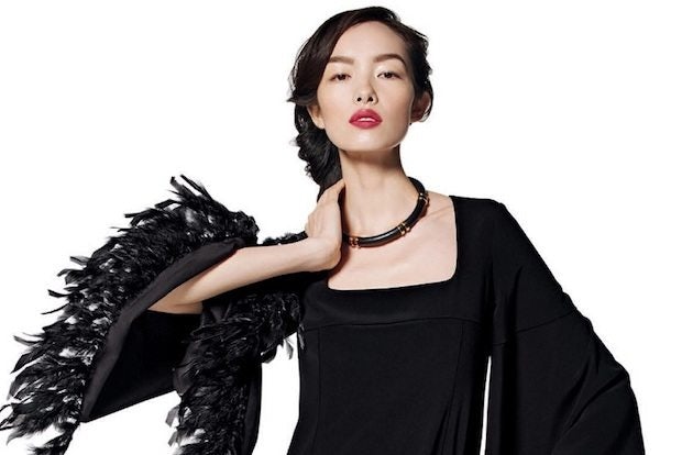 Sun Fei Fei in an ad for Neiman Marcus. (Neiman Marcus)