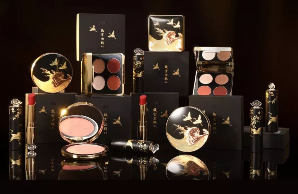 Shortly after the release, another account named “Palace Museum Taobao” also launched similar Chinese aesthetic-inspired beauty products, including lipsticks, eyeshadow, and rouge.