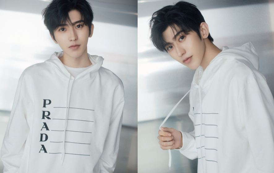 22-year-old idol Cai Xukun became the new face of Prada in China in June of 2019. Photo: Courtesy of Prada