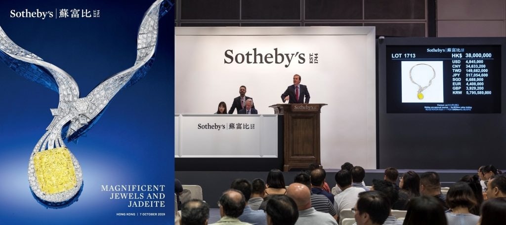 Dunhuang Pipa Necklace, commissioned by Sotheby’s and designed by Anna Hu, was sold for US$ 5.78M. Photo: Anna Hu Haute Joaillerie