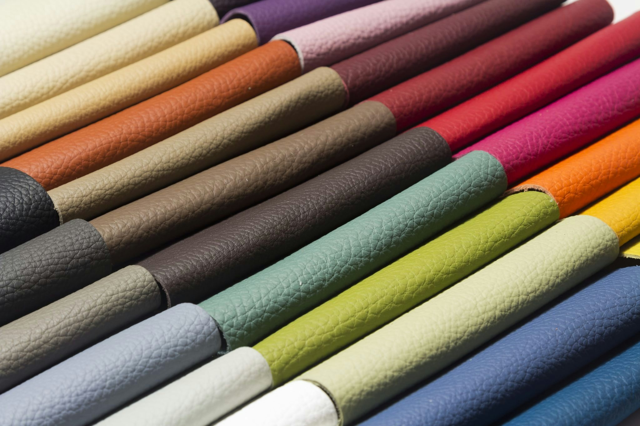 A good quality leather in various colors. Photo: Shutterstock