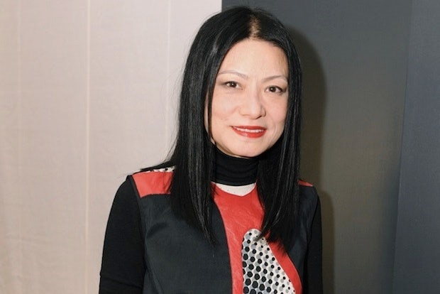 Vivienne Tam at Tokyo Fashion Week in March 2013. (Women's Wear Daily) 