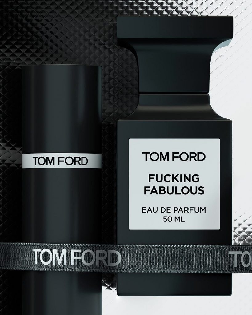 Tom Ford’s limited-edition fragrance drop in 2017 called “Fucking Fabulous” was so successful it became a permanent part of the brand's collection. Photo: Tom Ford Beauty