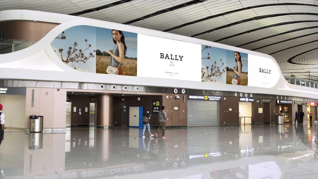 Bally's Spring Summer 2021 campaign featuring Estelle Chen in Beijing. Photo: Giorgio Horn and Antonio Monfreda