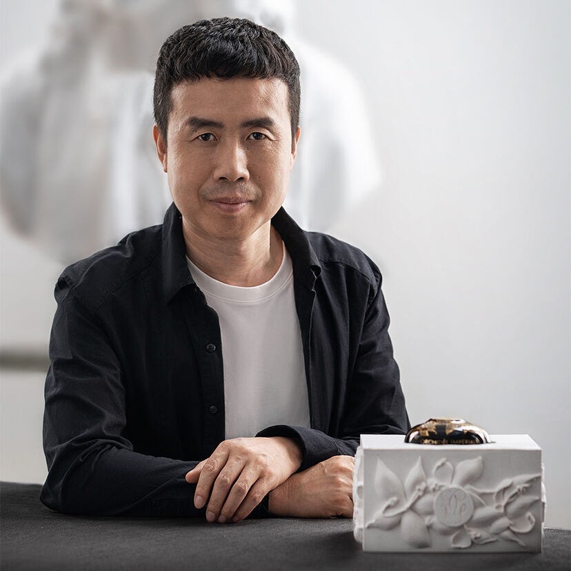 Li Hongbo designed the cases for Guerlains most prestigious range. Photo: Guerlain