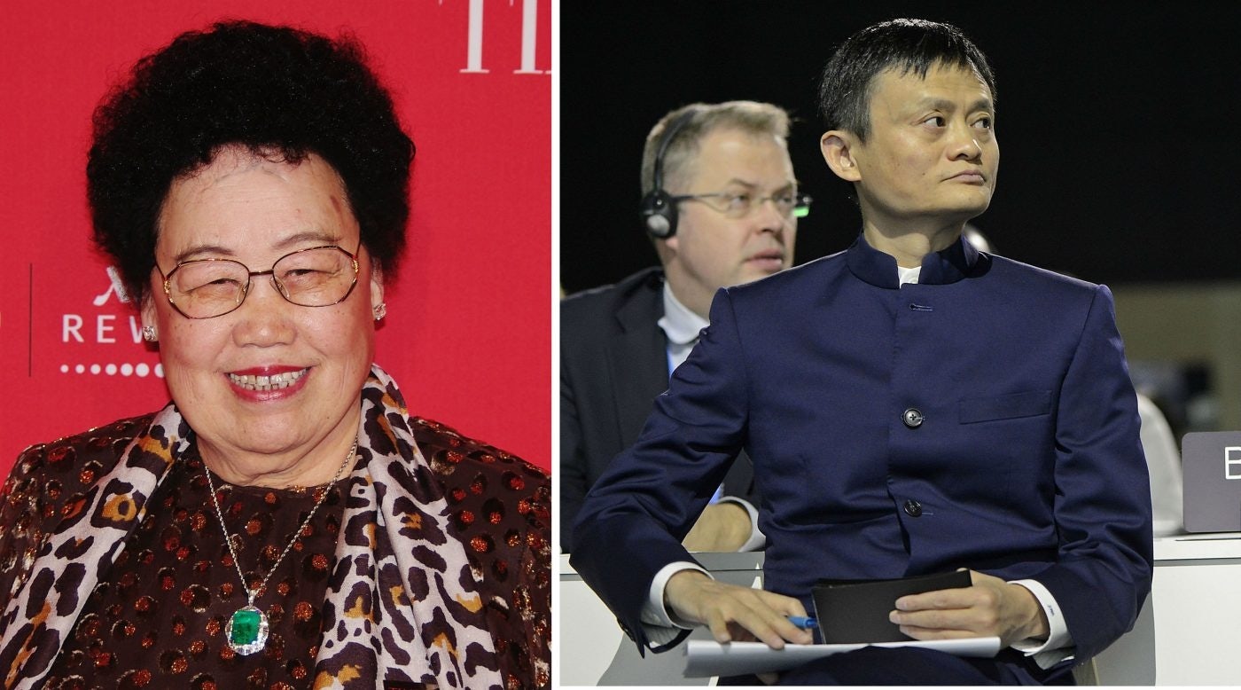 Chen Lihua (left) tops the self-made female billionaires on Hurun's Global Rich List, while Jack Ma (right) retains his number two spot among China's billionaires. (Flickr/David Shankbone, UNclimatechange)