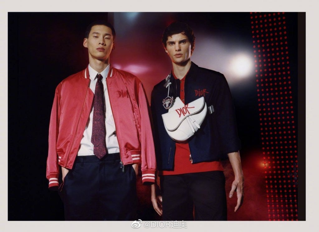 Dior teams up with streetwear designer Shawn Stussy to celebrate the Year of the Ox. Photo: Courtesy of Dior.