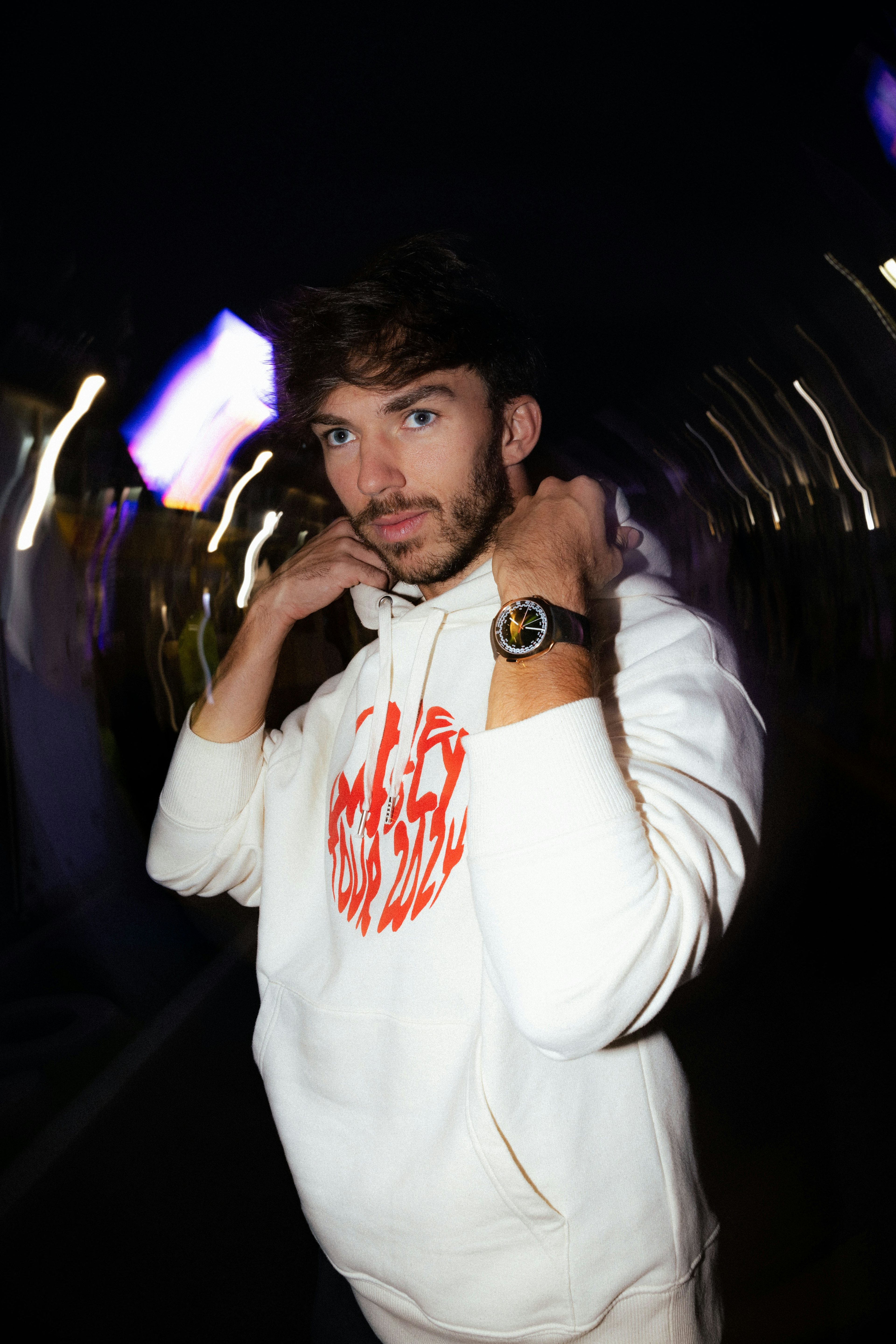 Formula 1 driver Pierre Gasly has partnered with H.Moser & Cie. Photo: H.Moser & Cie