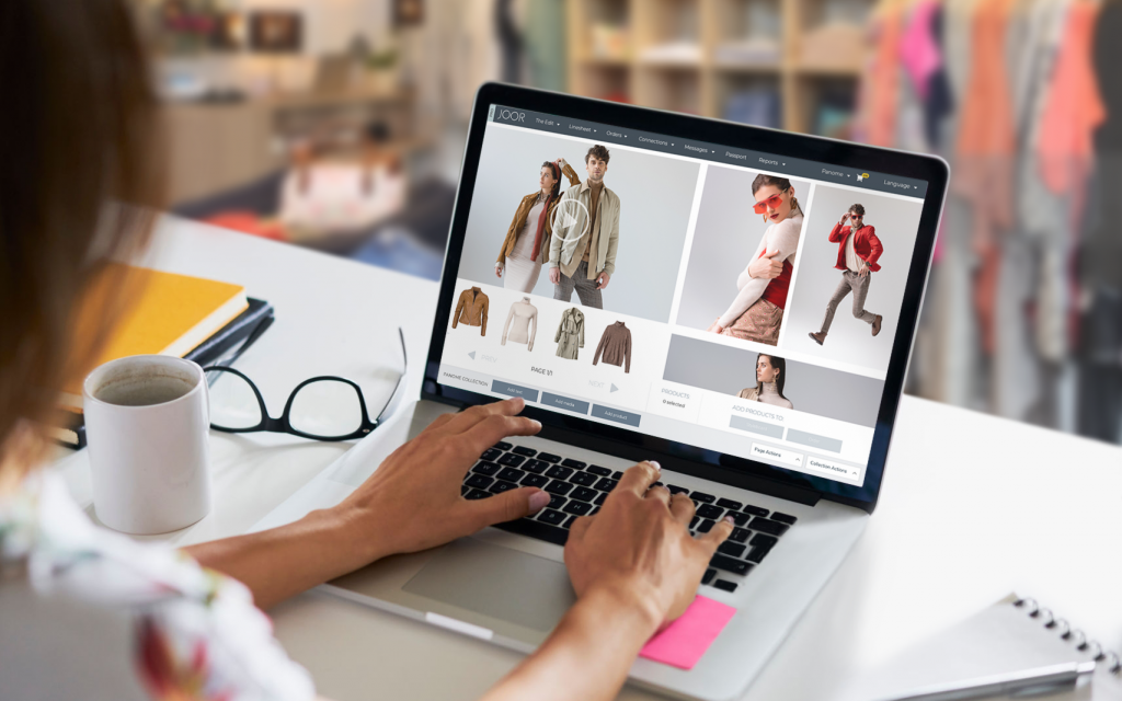 JOOR allows brands and retailers to shop virtual showrooms globally with a single sign on. Photo: Courtesy of JOOR