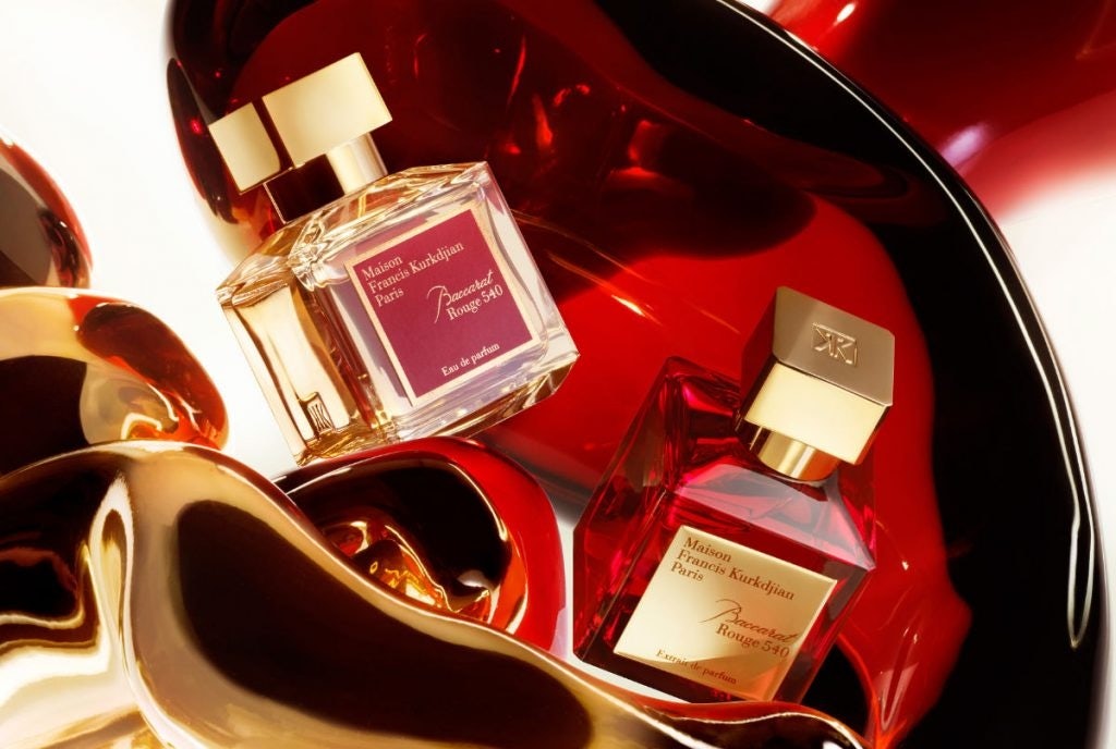 Maison Francis Kurkdjian's Baccarat Rouge 540 fragrance has grown from cult player to hero product. Photo: Luxferity