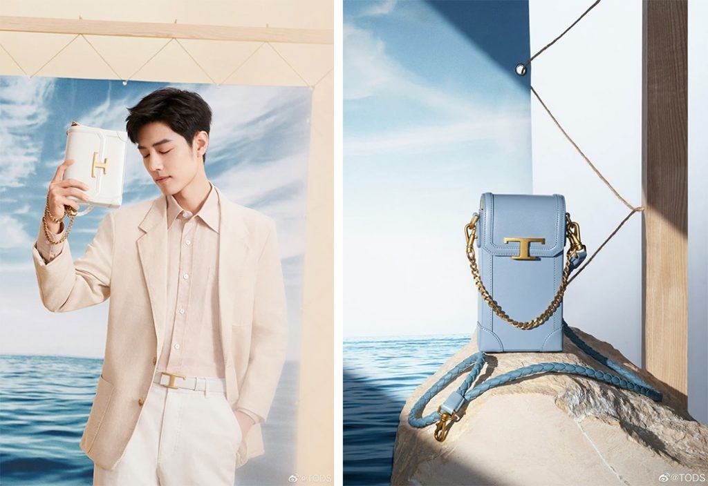 The “Tod‘s for XZ” capsule was made in collaboration with Chinese actor Xiao Zhan. Photo: Tod's